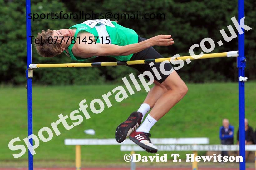 High jump, 2023 NEGP 4 Monkton, Wed., July 12th.  Photo: David T. Hewitson/Sports for All Pics